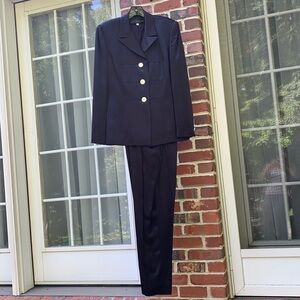 Vintage Kelly Graham Satin Dress Pantsuit